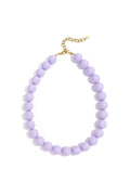 Necklace with large beads