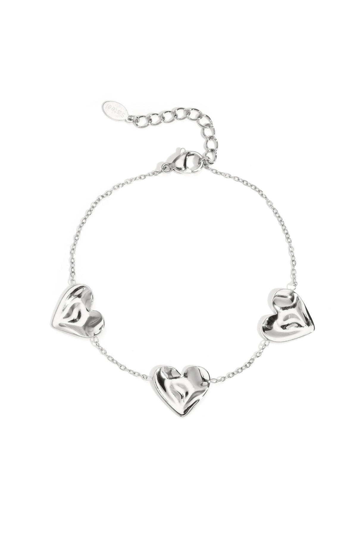 Charm bracelet heart