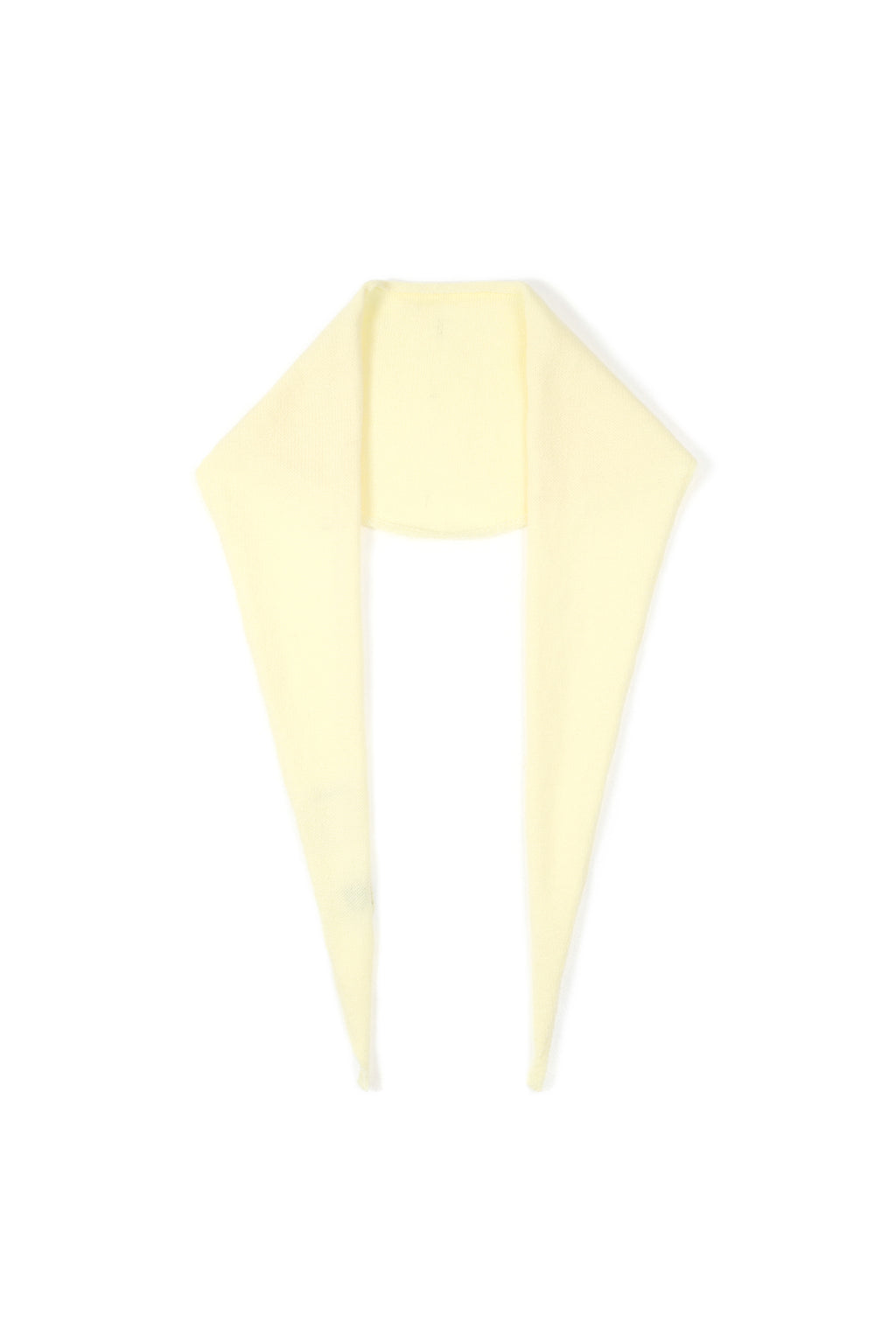 Minimalist Solid Color Triangle Scarf
