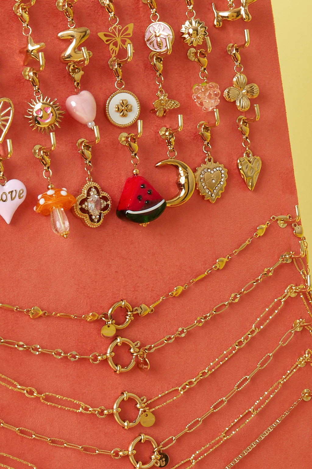 Watermelon jewelry charm DIY